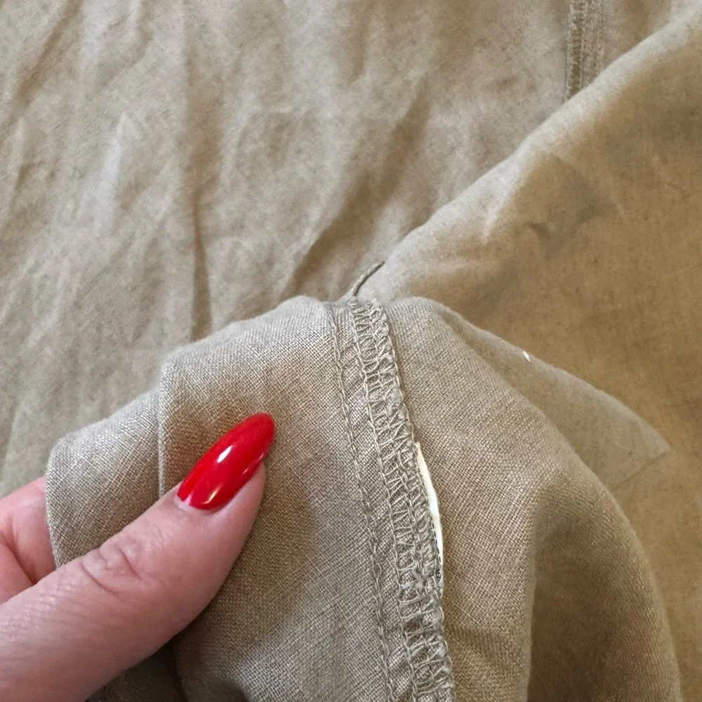 Mango Asymmetrical Tan Skirt - Picture 6 of 8